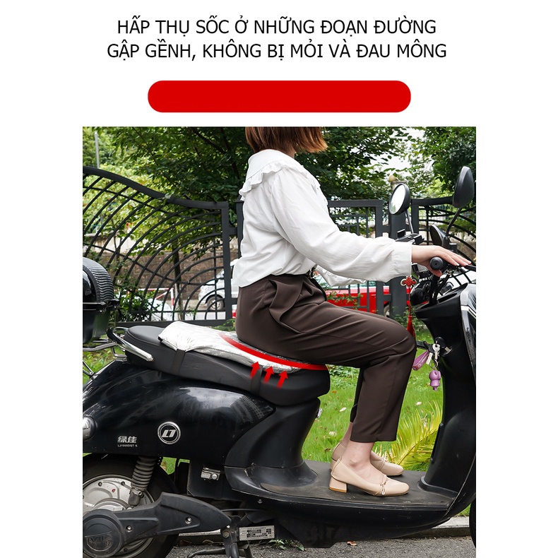 Đệm chống ê mông, chống nóng, chống thấm nước 4 mùa đa năng khi ngồi trên xe máy trong thời gian dài - Phượt XTU