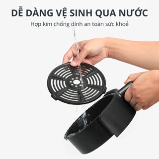 Nồi Chiên Không Dầu Mishio Dung Tích