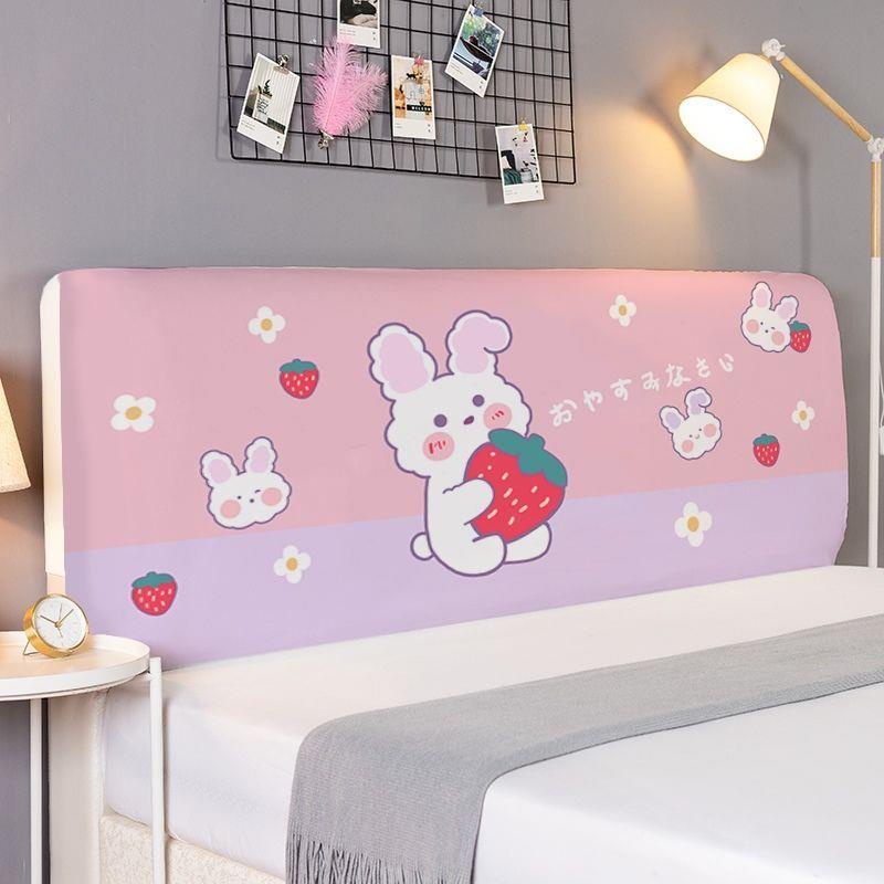 Bộ Vỏ Bọc Đầu Giường Ngủ In Hoạt Hình Mèo kitty Dễ Thương Cho Bé Gái