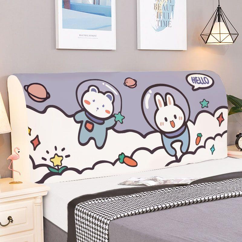 Bộ Vỏ Bọc Đầu Giường Ngủ In Hoạt Hình Mèo kitty Dễ Thương Cho Bé Gái