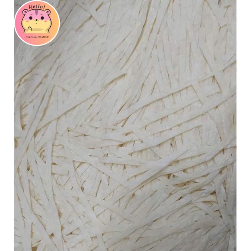 Snack cá tuyết sợi cho hamster - gia đình hamter