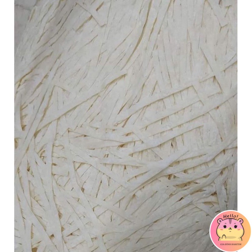 Snack cá tuyết sợi cho hamster - gia đình hamter