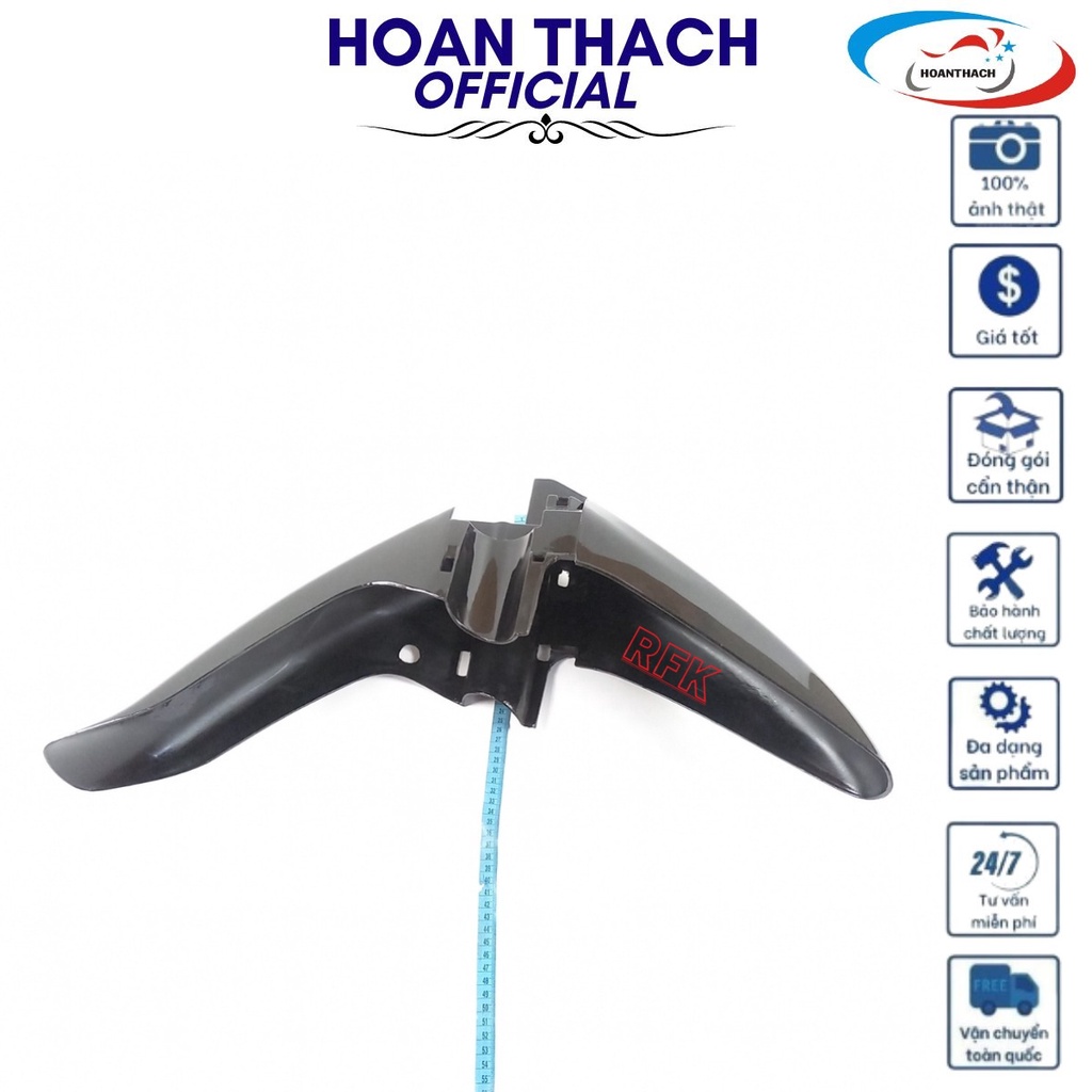Dè trước Xe máy Wave Alpha màu đen nhựa UMV HOANTHACH SP005353