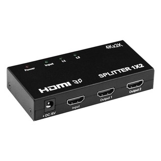 Bộ chia HDMI Switch 1 ra 2 Full HD 1080 đen - Hàng SPLITTER