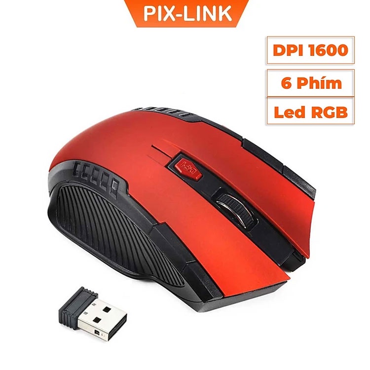 Chuột không dây PIX-LINK P882 Wireless 2.4G - Hàng chính hãng