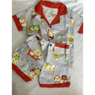bộ pizama đùi bé gái