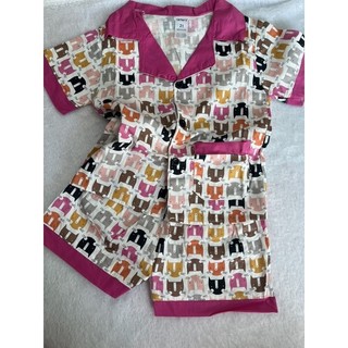 bộ pizama đùi bé gái
