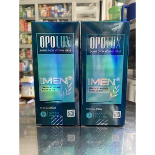 Dung dịch vệ sinh nam giới Opolux - an toàn cả nam nữ