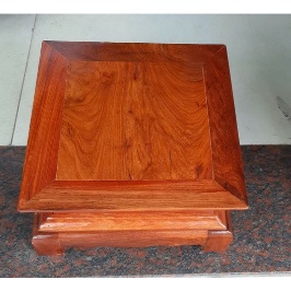 Kỉ vuông gỗ hương kệ các vận dụng trong nhà chắc chắn đẹp mặt 25cm Nội Thất