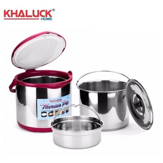 Nồi ủ nhiệt hai lòng KHALUCK.HOME KL-711 -  6 Lít