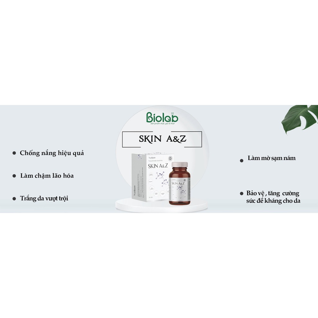 Viên uống trắng da SKIN AZ