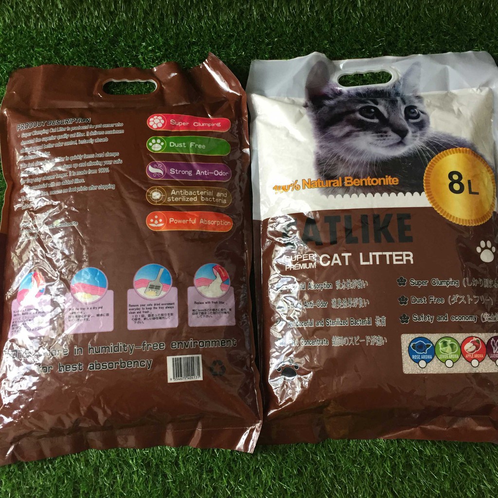 Cát Đậu Nành 6L - Cát Đất Sét 8L/9L - Cát Mèo