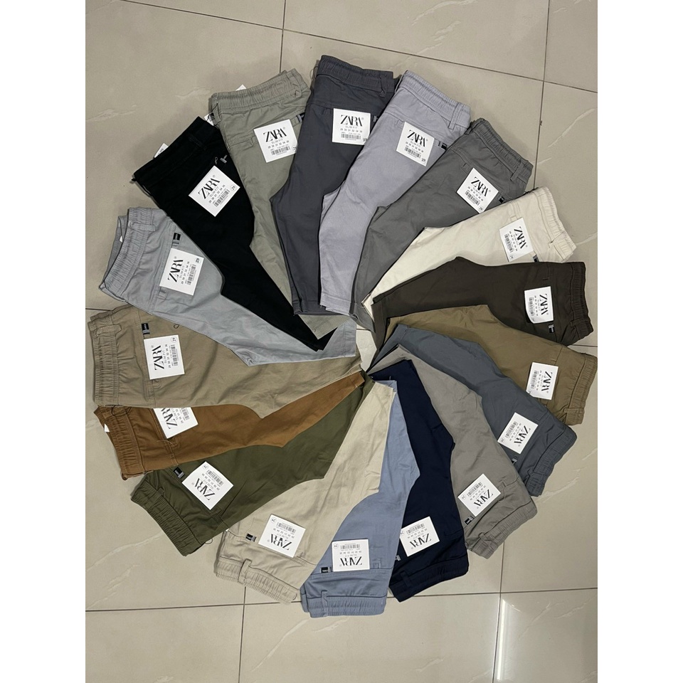 Quần lửng, short Kaki Co Giãn Cao Cấp Không Phai Không Xù