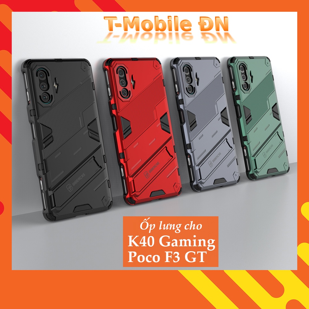 Ốp lưng Xiaomi Redmi K30 K30i K40 K50 Pro Ultra Racing Plus Extreme 5G chống sốc có giá đỡ Iron Man PUNK siêu đẹp