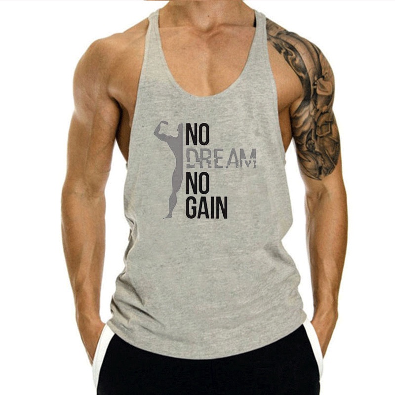 Áo thun 3 lỗ Nam tập Gym, chạy bộ, dạo biển hàng Quảng Châu