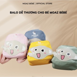Balo cho bé hình thú đáng yêu chất vải mềm mại Moaz Bébé