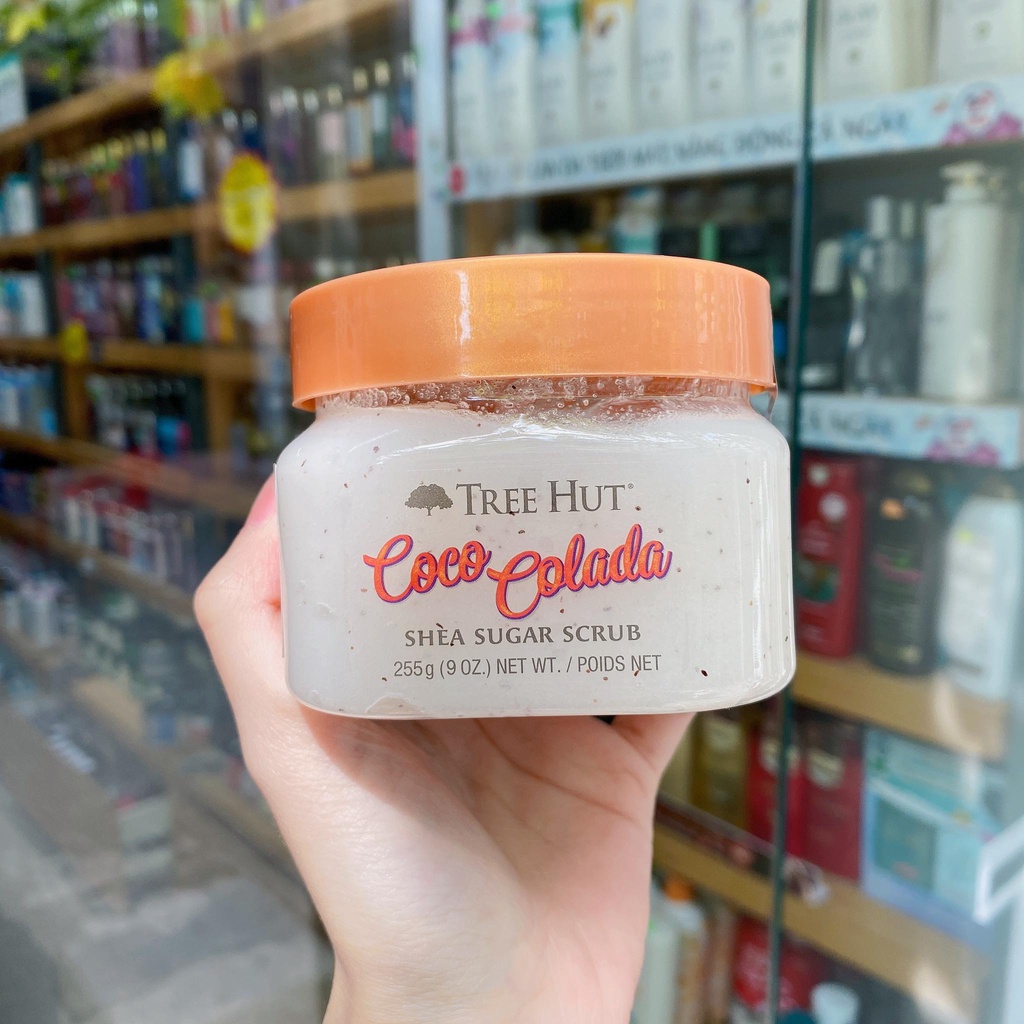 Tẩy tế bào chết toàn thân Tree Hut Shea Sugar Scrub | SIZE NHỎ 255G