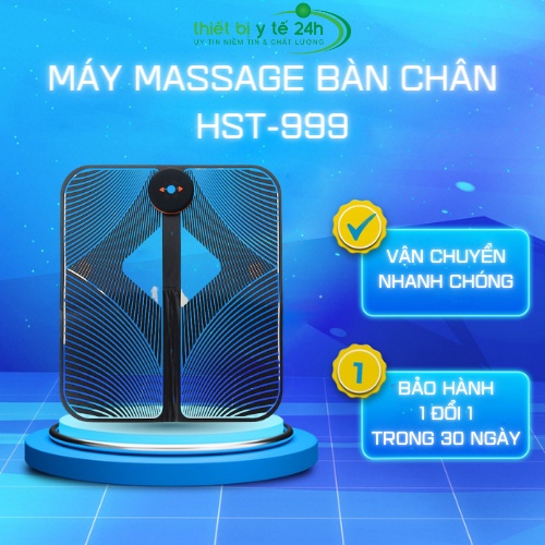 Mát Xa Bàn Chân, 6 Chế Độ Xoa Bóp Huyệt Đạo, Thư Giãn, Giảm Mồ Hôi Chân, Hỗ Trợ Ngủ Ngon