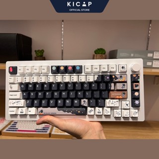 Bộ keycap cherry PBT Astronaut V2 137 nút in dyesub phi hành gia chất lượng cao dày 1.5mm - Kicap