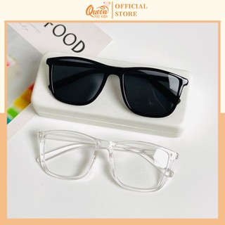Mắt Kính Thời Trang Gong Dẻo Tây Trong Suốt Thời Trang Hot Trend