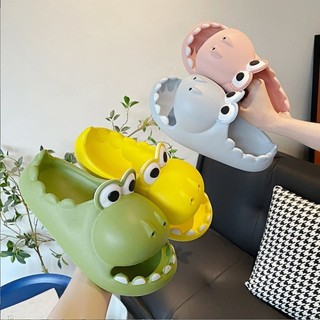 Dép bánh mì nữ cá sấu, dép hà mã mắt to phong cách hàn quốc hót nhất năm nay