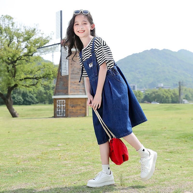 Váy yếm bò 2023 cho bé gái từ 20 - 42kg