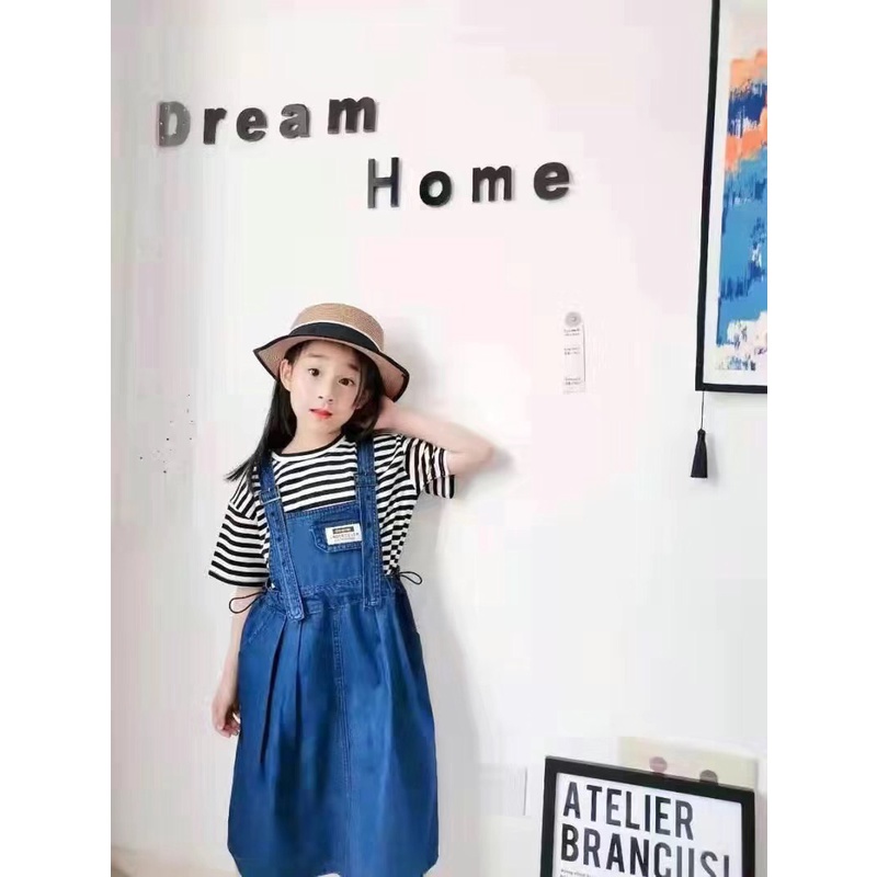 Váy yếm bò 2023 cho bé gái từ 20 - 42kg