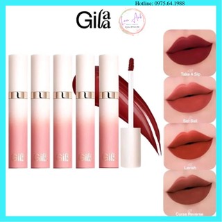 Son Kem Lì Gilaa Long Wear Lip Cream Rich Rosie Collection 5g