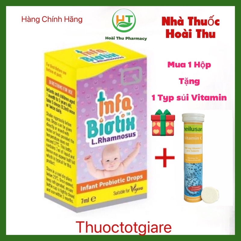 Men vi sinh InfaBioTix / Infa Biotix - Giảm biếng ăn,tiêu hoá kém,rối loạn tiêu hoá