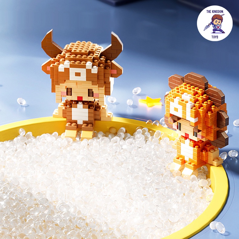 Đồ Chơi Lắp Ráp Mô hình 12 Cung Hoàng Đạo Phát Sáng Bảo Bình Sư Tử Bọ Cạp Cự Giải Nhân Mã Ma Kết Xử Nữ Song Tử