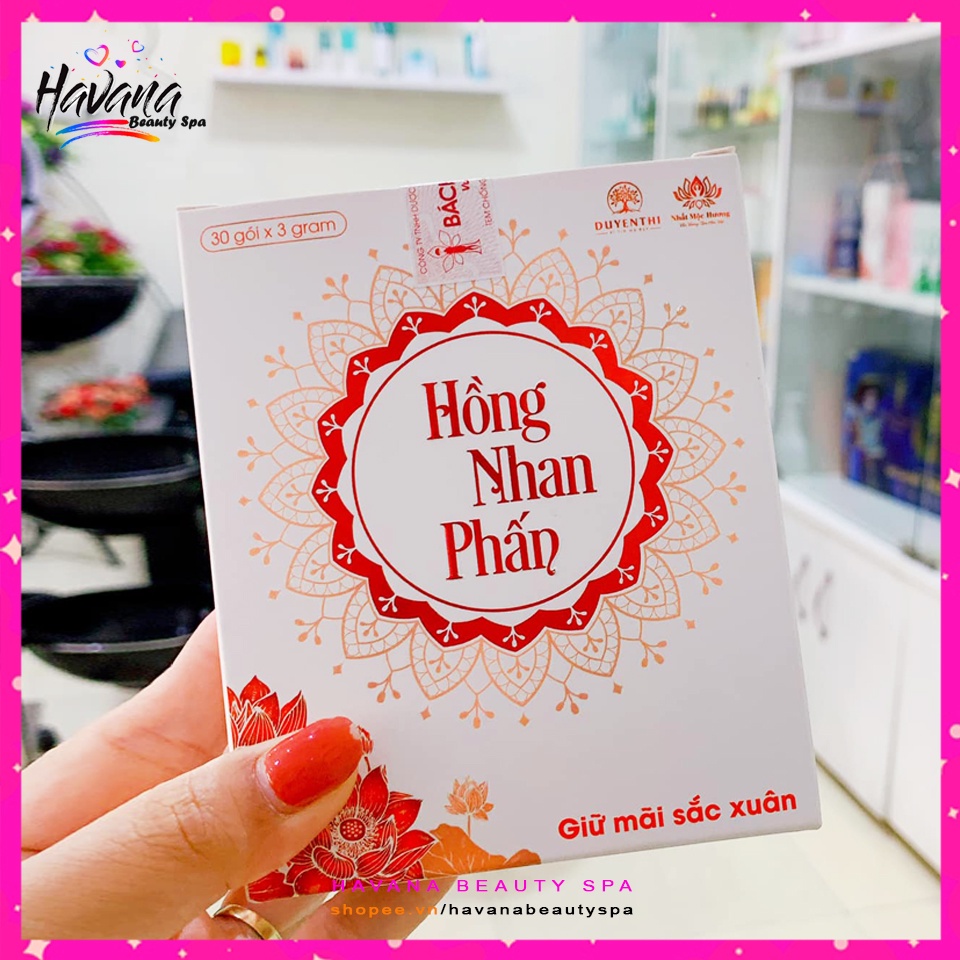 Hồng Nhan Phấn Bách Y Sâm Nhất Mộc Hương Hộp 60 Gói Dạng Bột Mới