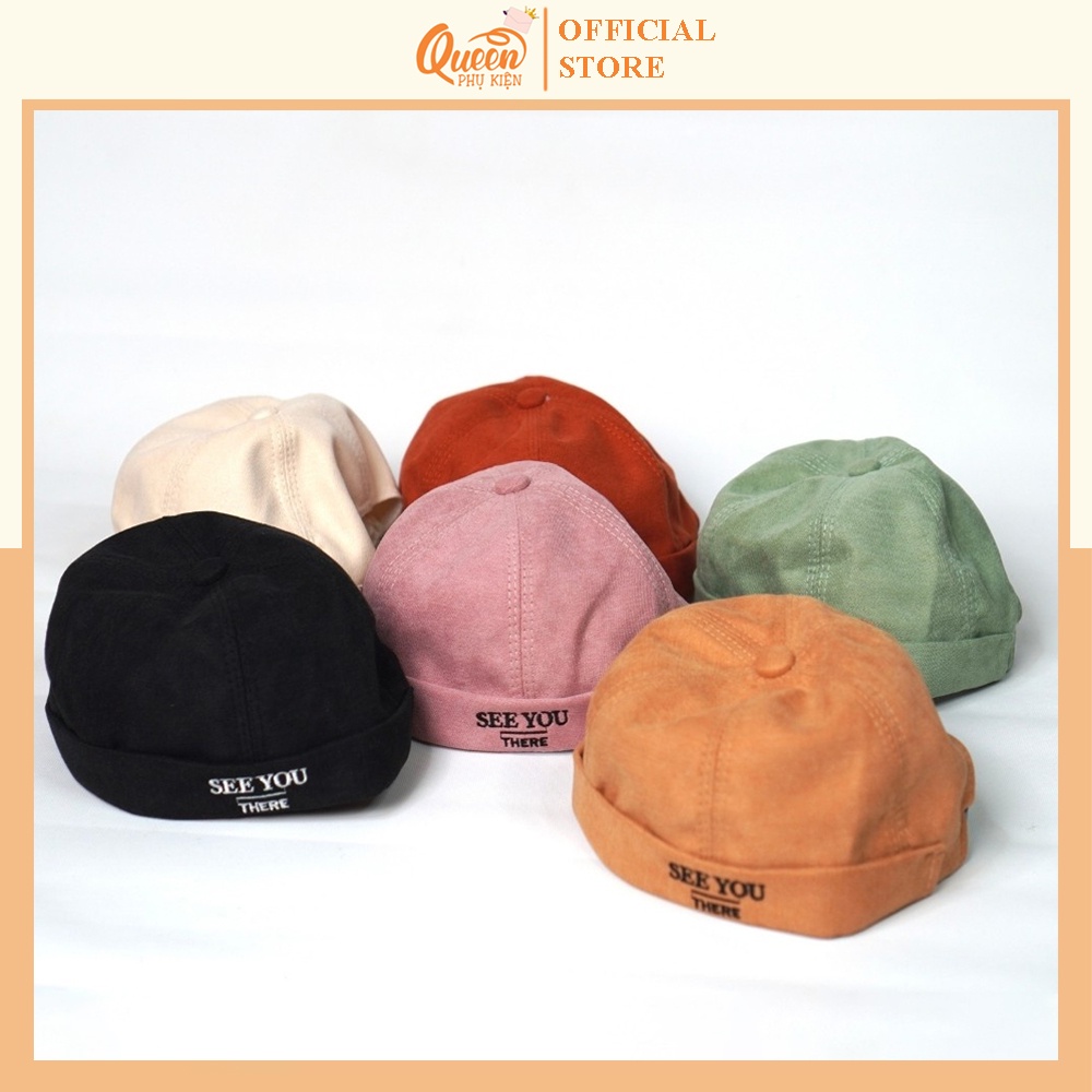 Nón Beanie Vành Tròn Mũ Tròn Miki Hat Thêu Chữ See You 404 Phong Cách Hiphop Ulzzang