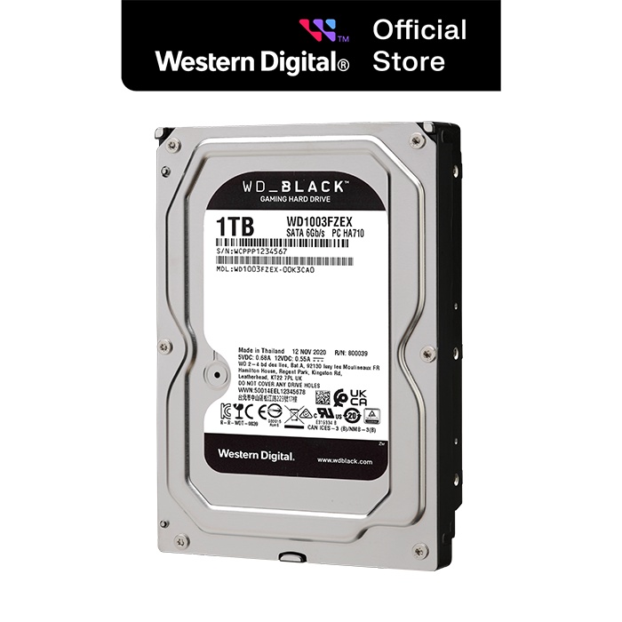 Ổ Cứng HDD Western Digital WD BLACK 1TB/64MB/7200rpm/3.5'' - WD1003FZEX