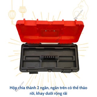Thùng đồ nghề đỏ đa năng Liwin (14” – 350mm; 17” – 430mm; 19” – 450mm)
