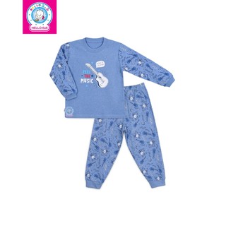 Bộ bông dài cổ tròn BA0984 HELLO B&B (Hình in ngẫu nhiên)- HELLO BB