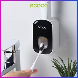 Hộp lấy kem, nhả kem đánh răng tự động ecoco dính tường etanknk02