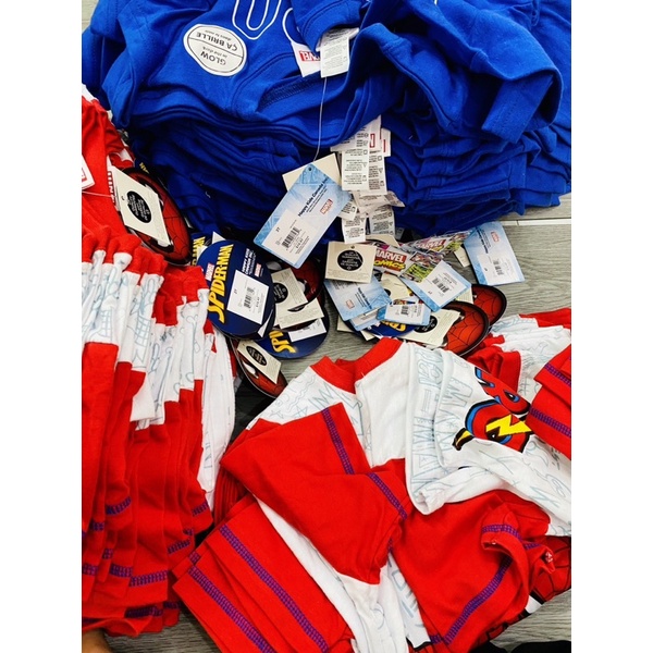 Áo siêu nhân Ma.r.v.e.l dư xịn size nhí 2-5T
