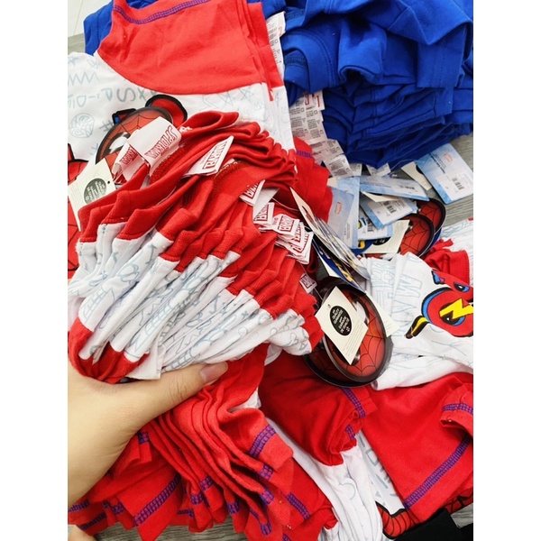 Áo siêu nhân Ma.r.v.e.l dư xịn size nhí 2-5T