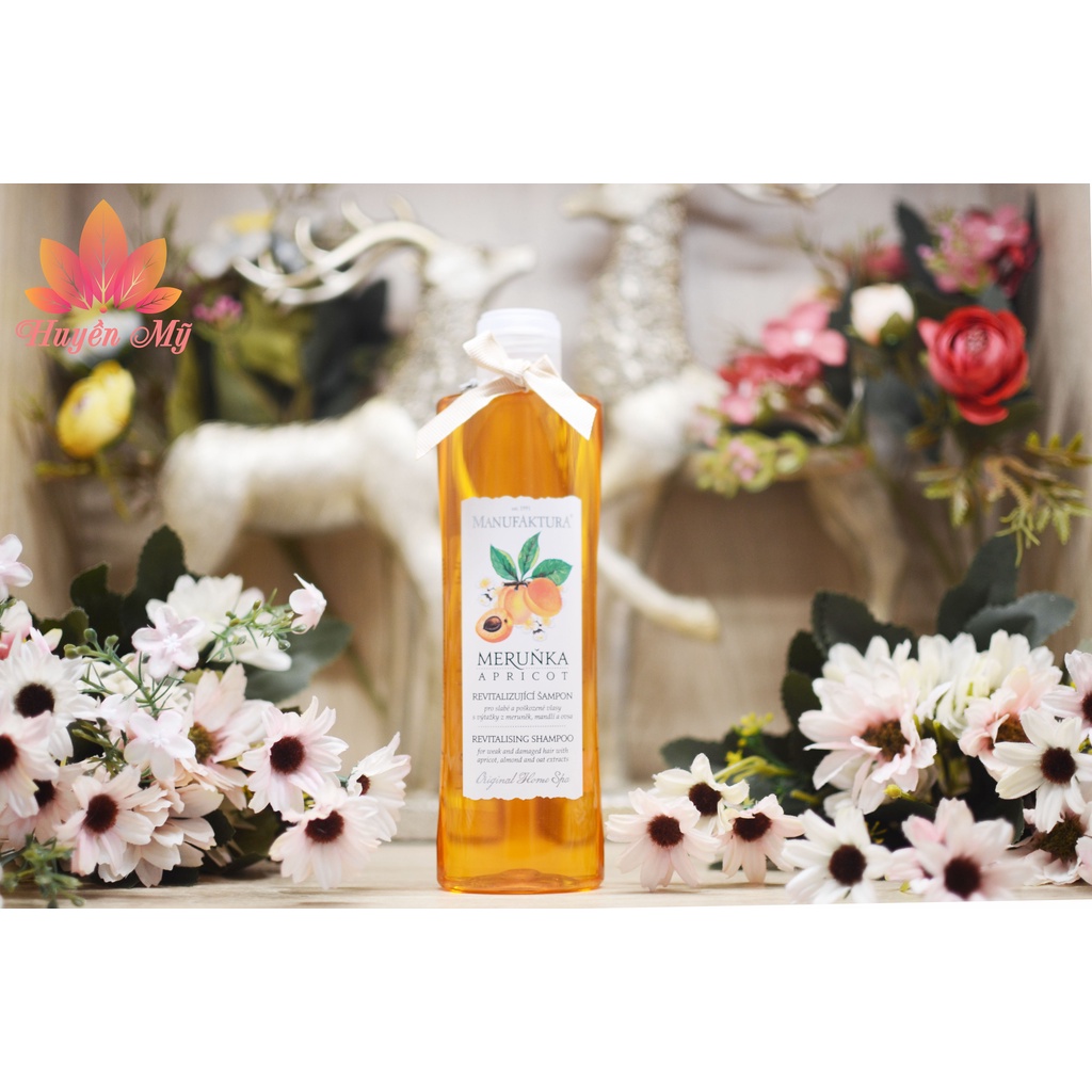 Dầu Gội Mơ Dưỡng Ẩm Da Gàu Manufaktura 215ml