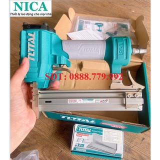 Súng bắn đinh dùng hơi total tat83301-3 dụng cụ bắn đinh 10-30mm, ga18,1.25x1.00mm, 0,4-0,7mpa