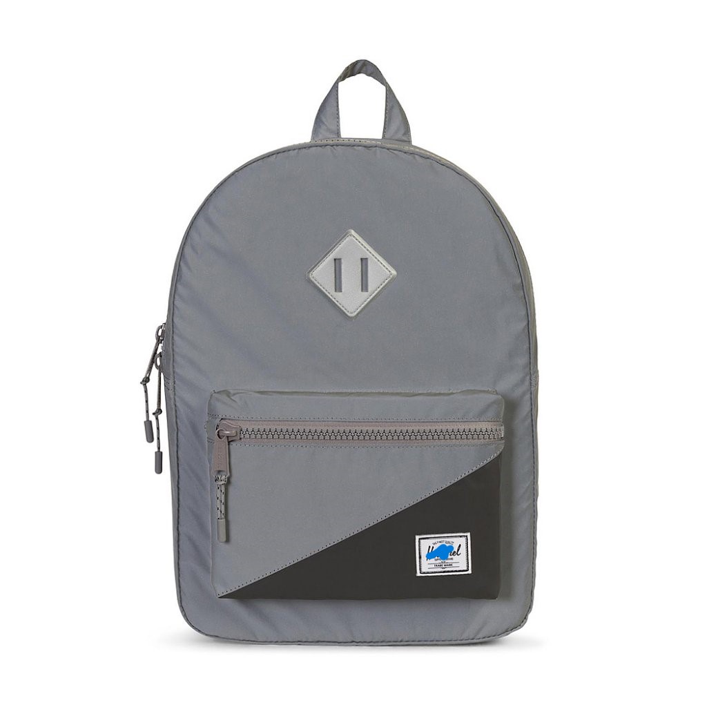 Balo H.Schel kid dành cho bé. Phản quang ban đêm. Ngăn đựng laptop 13inch. Dung tích nhỏ gọn 10 lít.