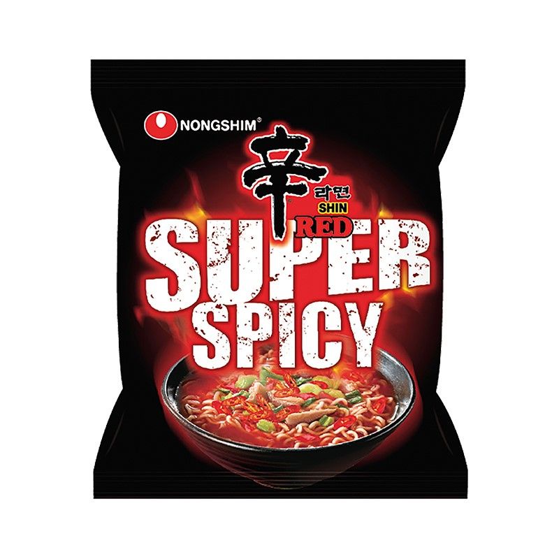 Mì Nongshim Cay/Siêu Cay Shin Red/Ramyun/Ansungtangmyun/Neoguri/Super Spicy Đủ Vị