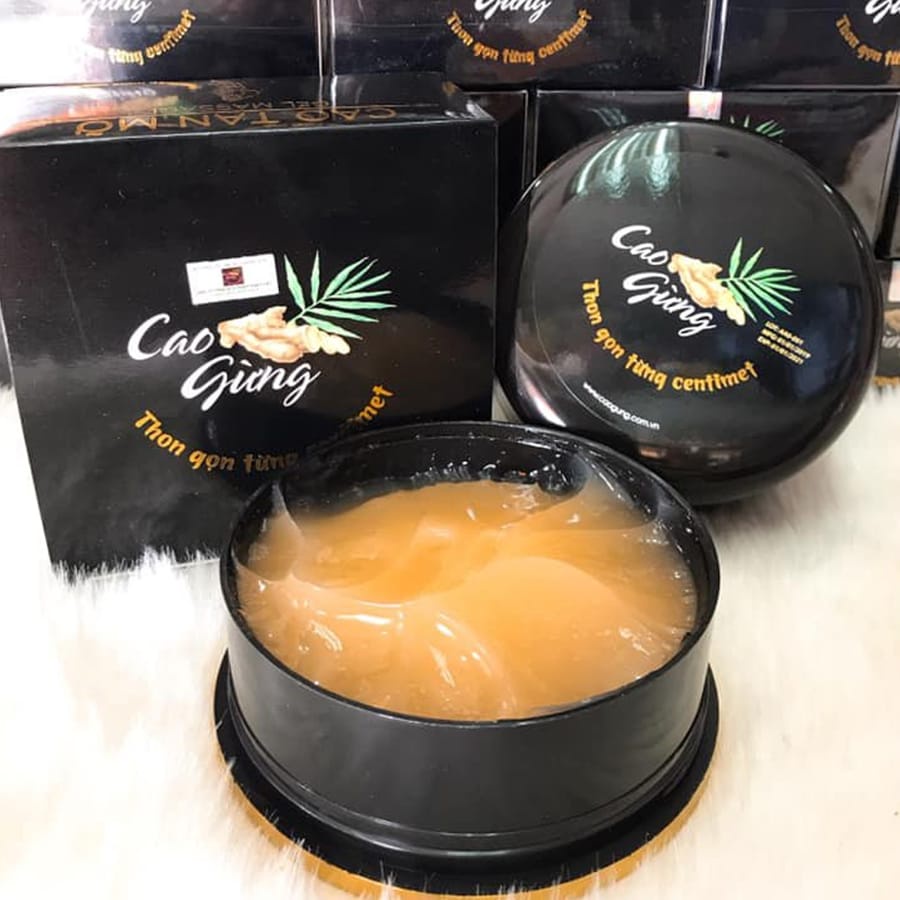 Cao Gừng Giảm Mỡ Thiên Nhiên, Cao Bôi Tan Mỡ Bụng, Giảm Eo, Săn Chắc Hiệu Quả, Thành Phần Thiên Nhiên An Toàn, Lành Tính
