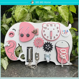 Bảng bận rộn, busy board cho bé, Phát triển toàn diện. Made in Việt Nam.40x50x5cm.