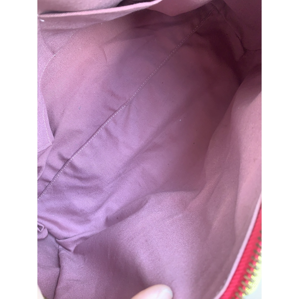 Túi xách da thật hồng sen Samatha Thavasa