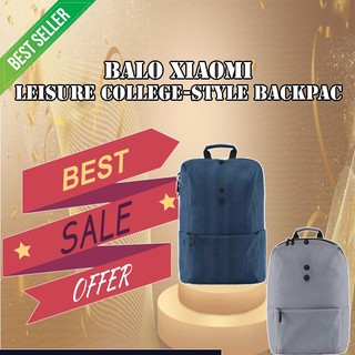 Balo Xiaomi Leisure college-style backpack, balo nam, ba lô nữ - Hàng Chính Hãng