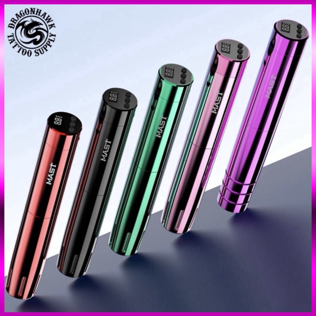 Máy Pen Mast Y22 mini tích điện phun xăm Thẩm Mỹ- Phun môi Nhanh 15 phút
