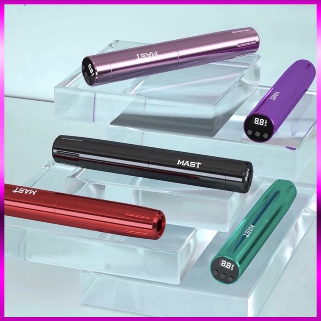 Máy Pen Mast Y22 mini tích điện phun xăm Thẩm Mỹ- Phun môi Nhanh 15 phút