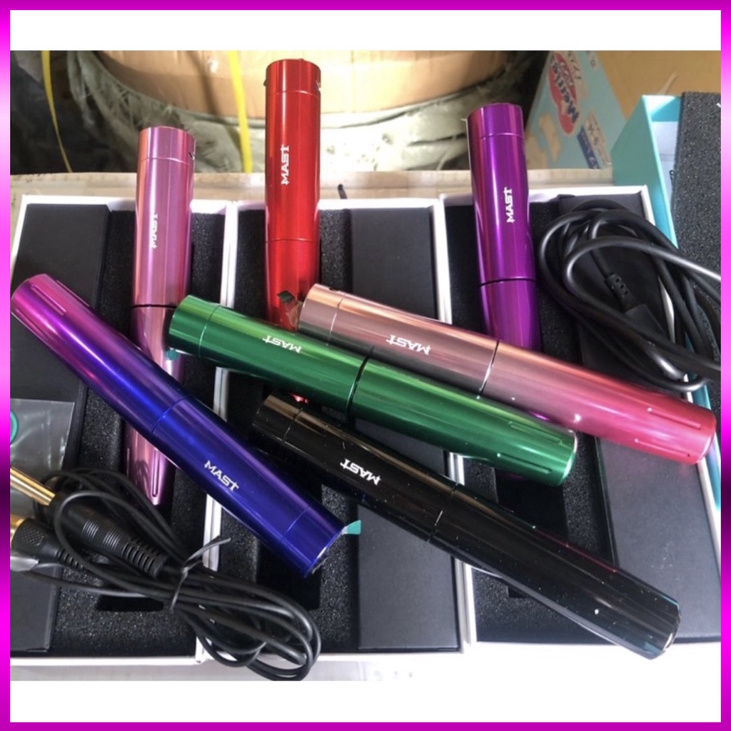 Máy Pen Mast Y22 mini tích điện phun xăm Thẩm Mỹ- Phun môi Nhanh 15 phút