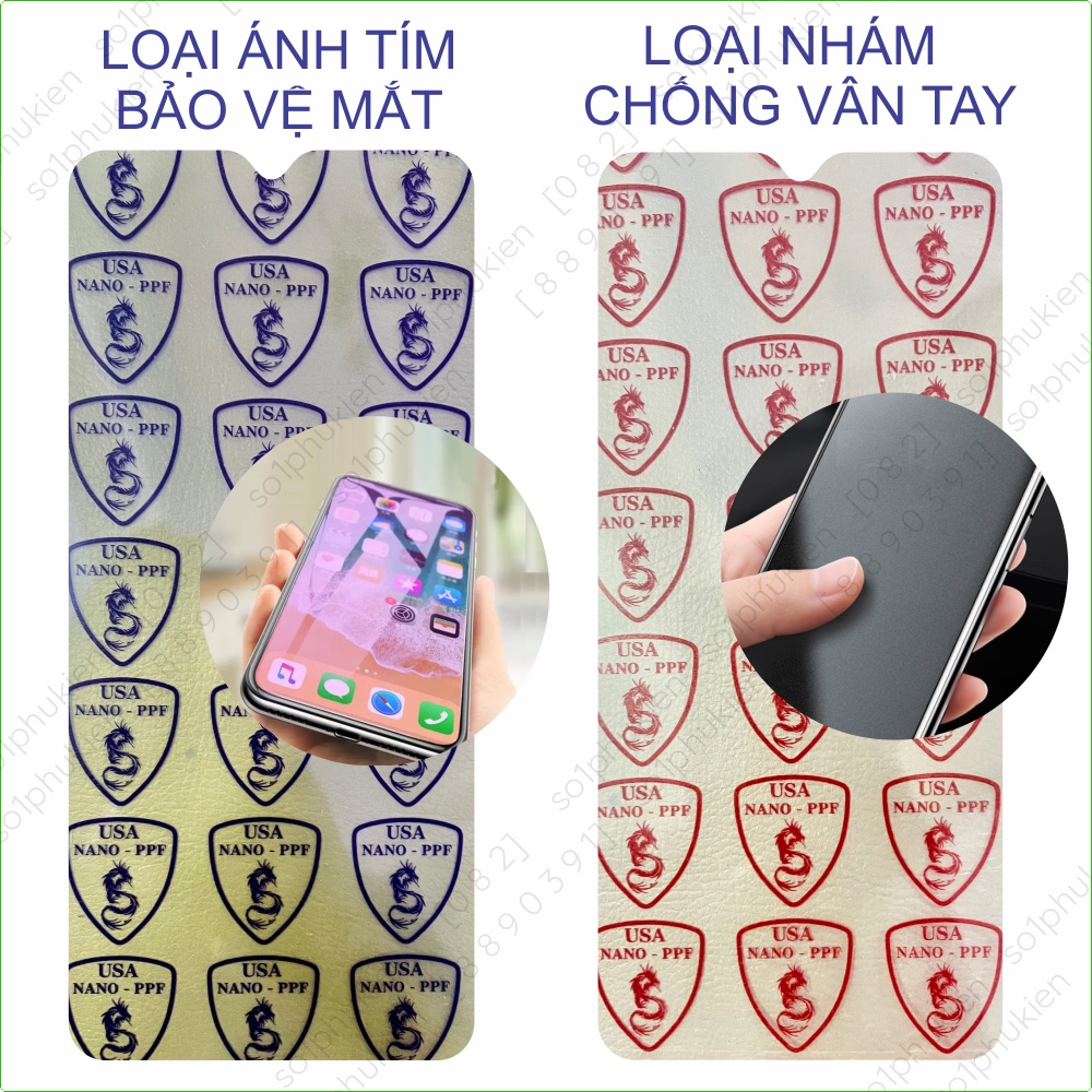 Dán màn hình cường lực Nokia 5.3/ Nokia 8.3 nano dẻo siêu mỏng trong suốt, nhám chống vân tay, bảo vệ mắt
